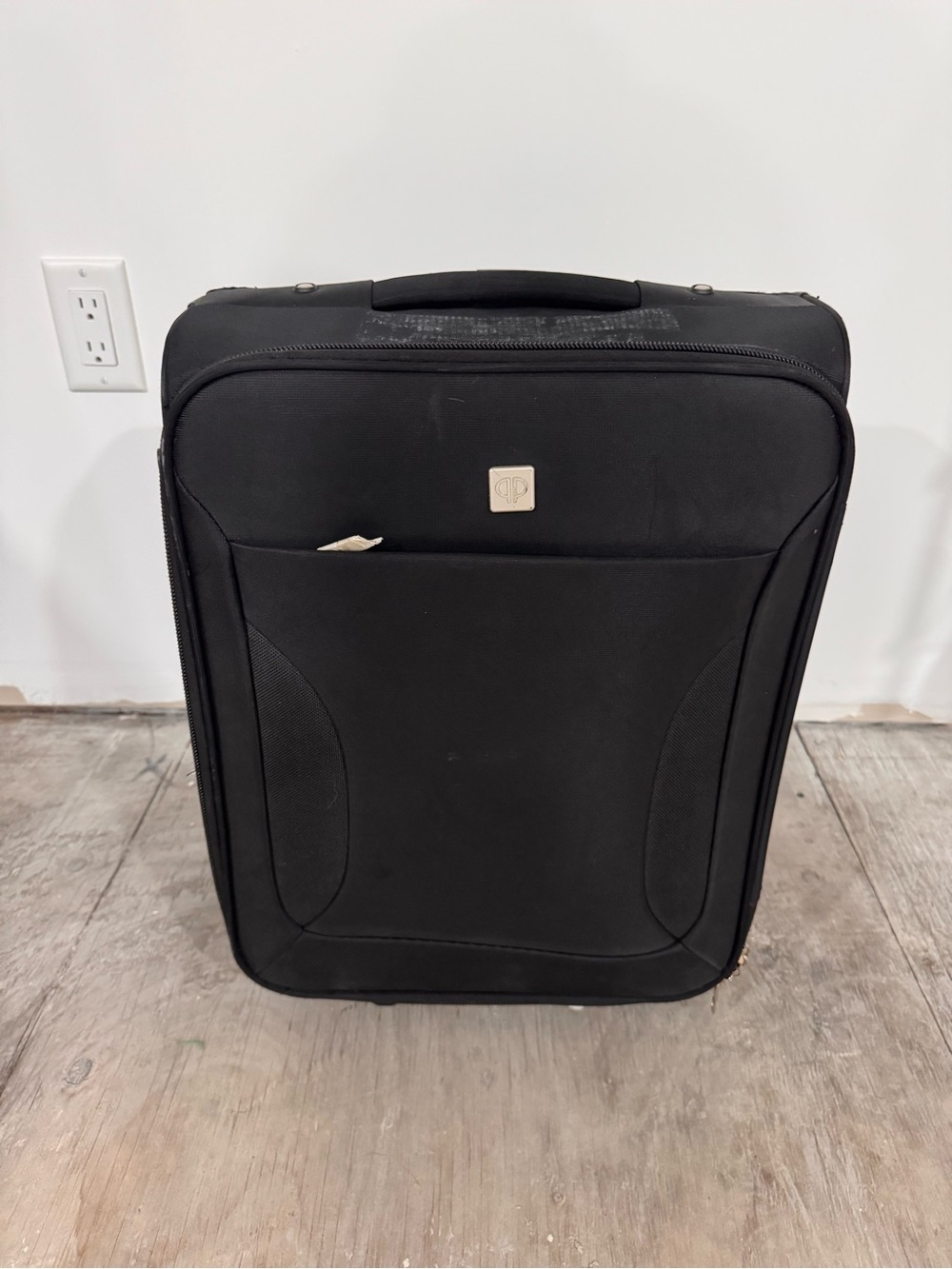 Black Softside Carry-On Suitcase